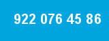 922 076 45 86 922 076 45 86